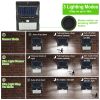 Solar Wall Light Outdoor 100 LEDs PIR Motion Sensor Lamps IP65 Waterproof Lighting