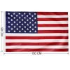 20 FT Sectional Flag Pole Kit Extra Thick Aluminum Flagpole with 1 Flag 2 Rope