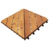 Decking Tiles 30 pcs Brown 11.8"x11.8" Solid Wood Acacia