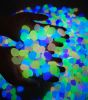 Outdoor Luminous Stones 100Pcs Glow in The Dark Pebbles Garden Moonlight Stones