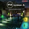 5 Core Outdoor Speakers Bluetooth 2Pcs Wireless Waterproof Patio Garden Speake Rechargeable Solar LED Rock Garden Speaker - GRDNSPK SP BRWN